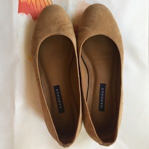 Margaux classic ballerina suede flats